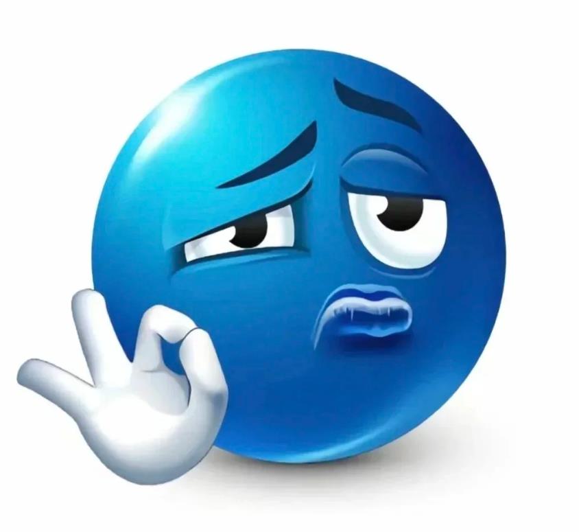 Home Decor Emoji - Funny Blue Bean Emojis Plush Toys