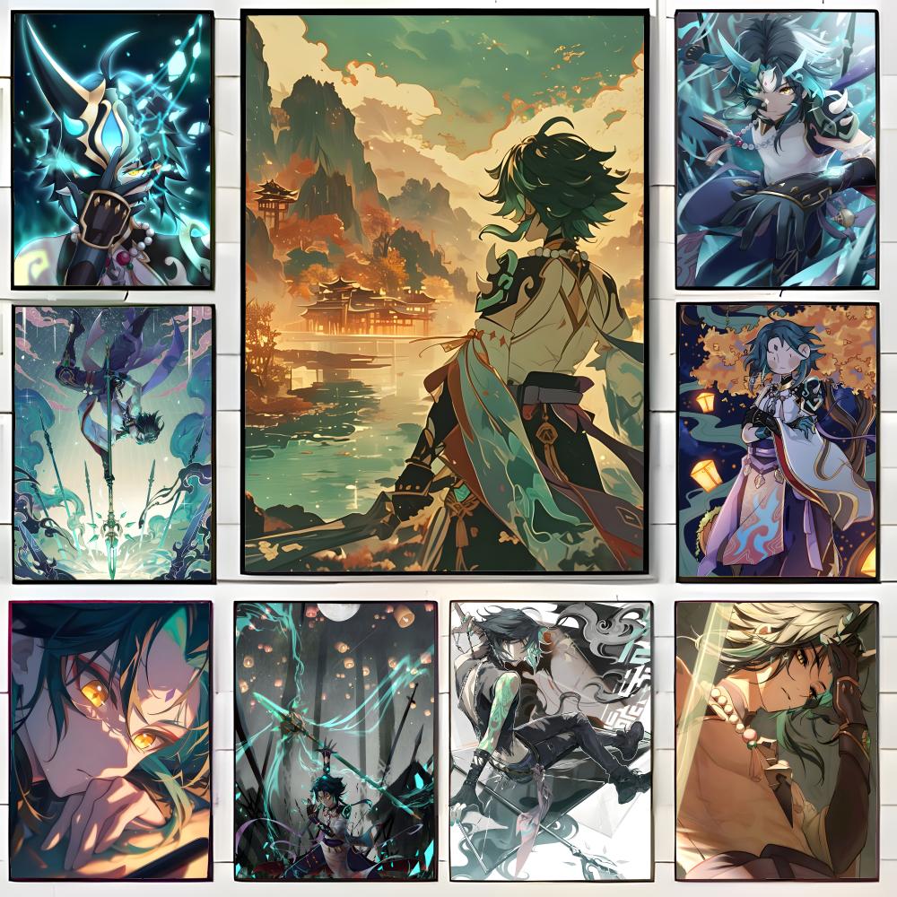 Home Decor Game - Game Genshin Xiao Poster Canvas Wall