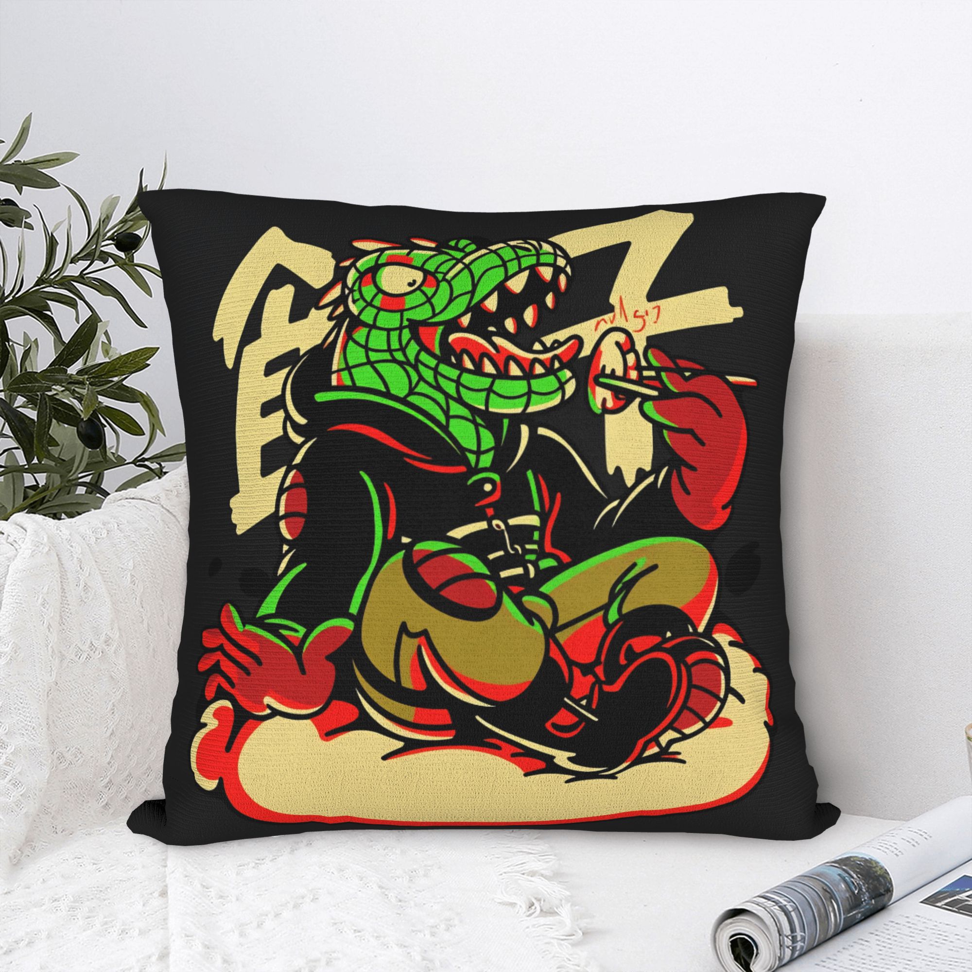 Home Decor Design Ideas - Anime Dorohedoro Shin Pillow Cover Funny