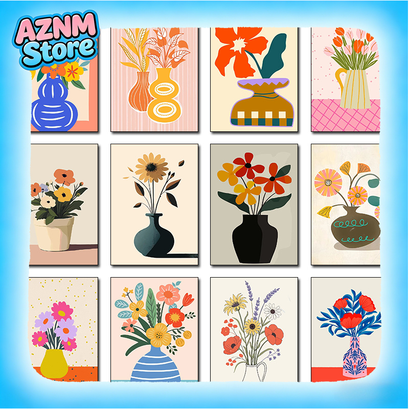 Home Decor Trend 2026 - 2026 Simple Vase Art Poster Canvas