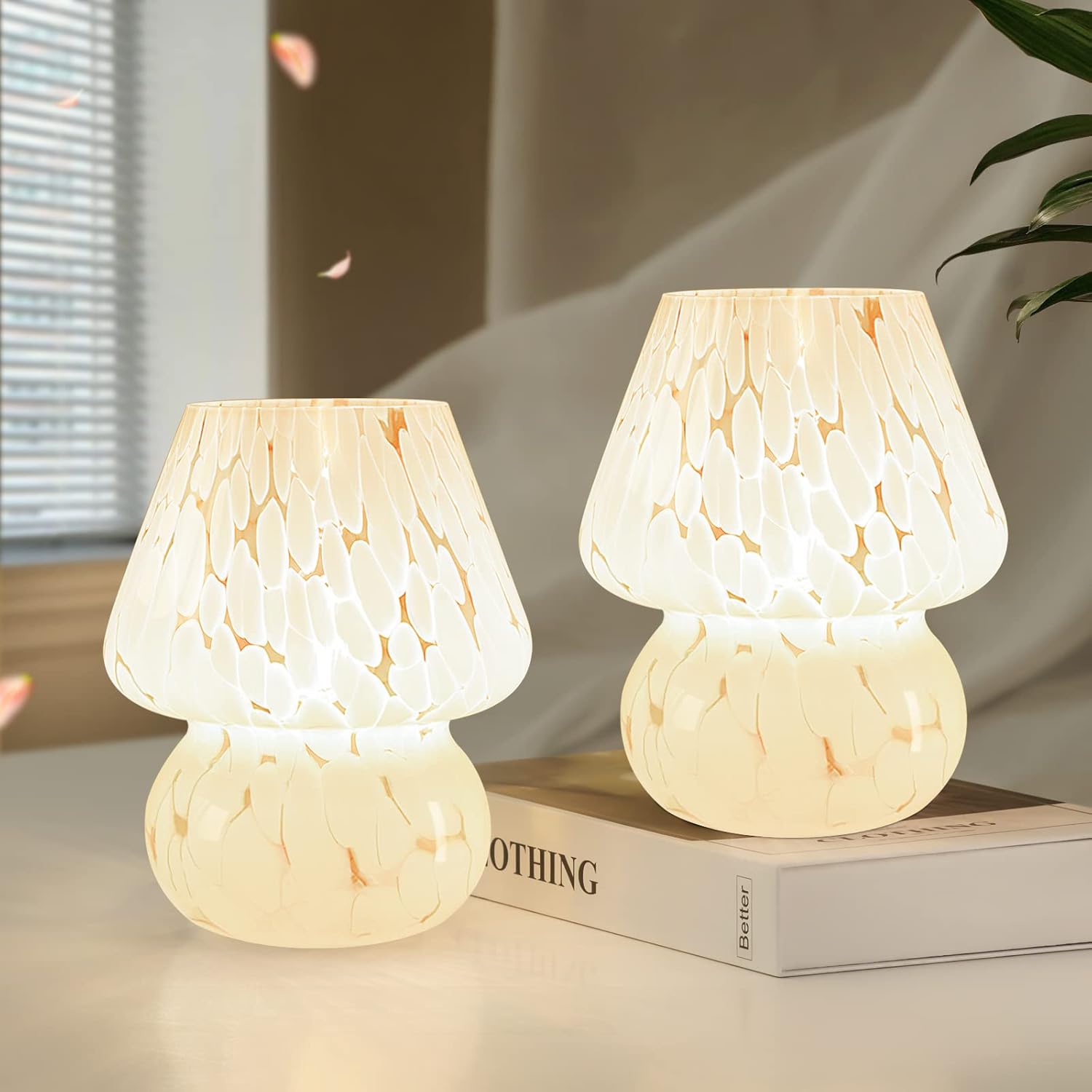 Home Decor Free Images - Cute Mushroom Lamp Set of 2,
