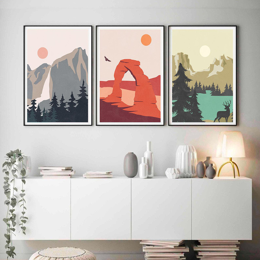 Home Decor Location - National Park Travel Location Art Poster