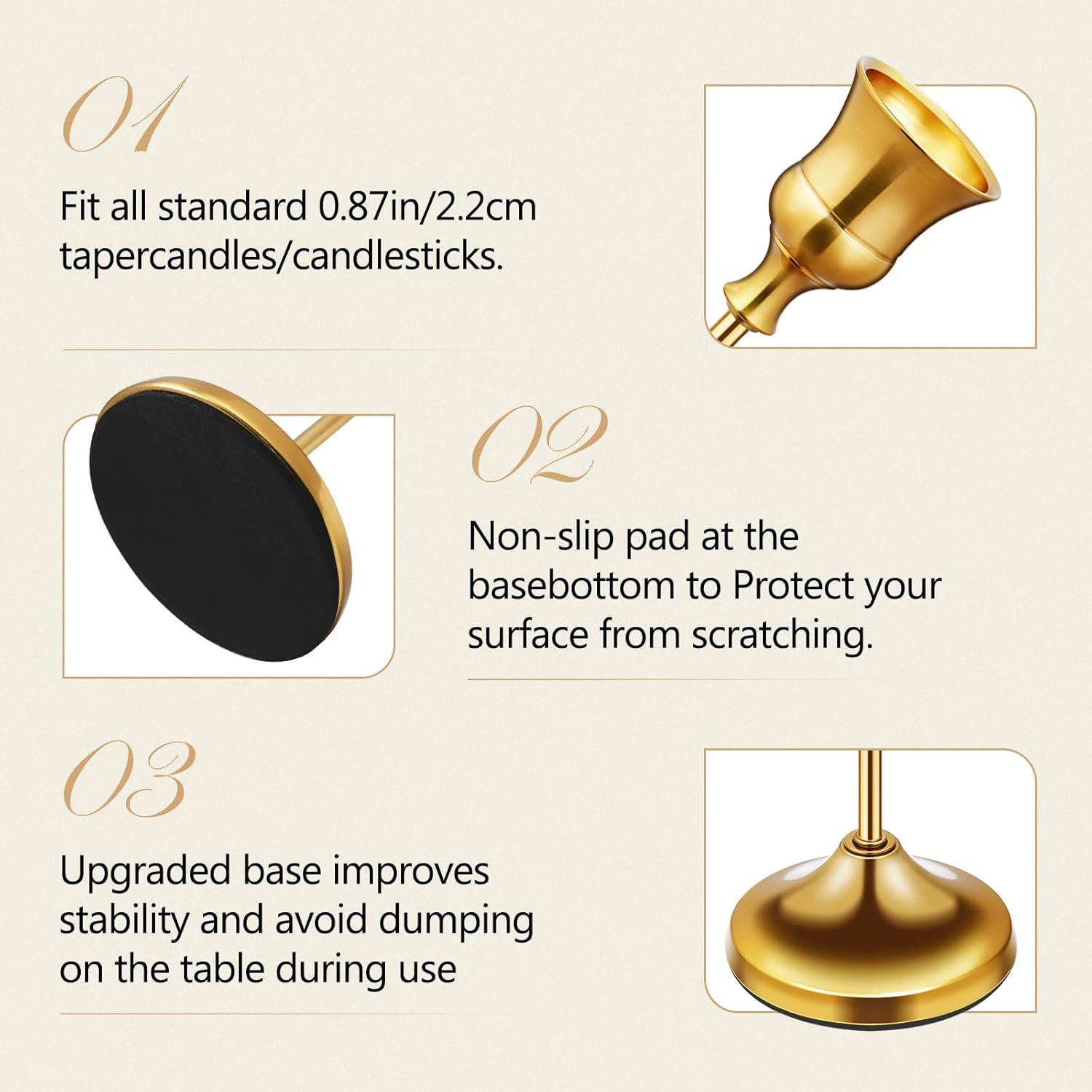 Metal Taper Candle Holders Set – обзор и цена Home Decor Free Images