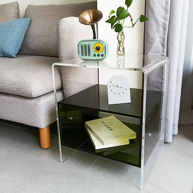 ！@Clear Acrylic Bedside Table  – обзор и цена Home Decor On Wheels