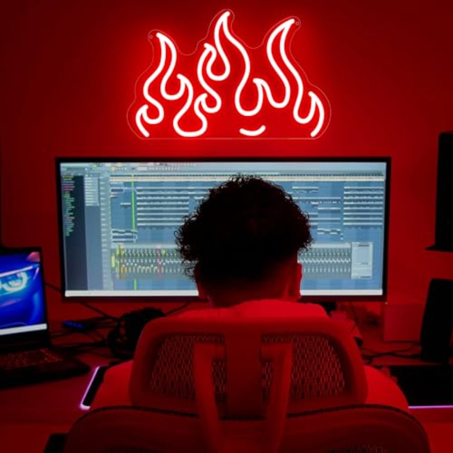 Neon Sign LED Wall Light for G – обзор и цена Home Decor Game