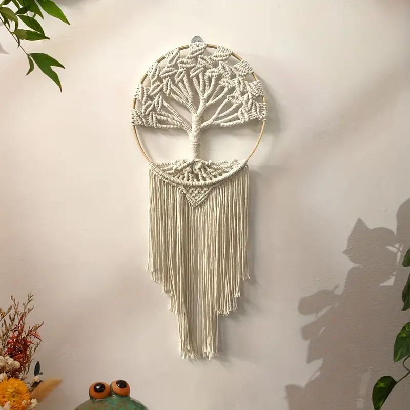 Tree of Life Macrame Wall Hang – обзор и цена Home Decor Tree