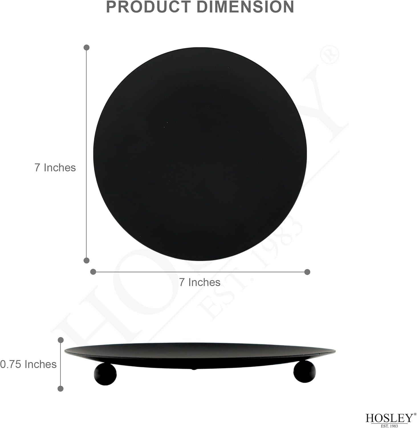 7-Inch Black Iron Pillar Candl – обзор и цена Home Decor Free Images