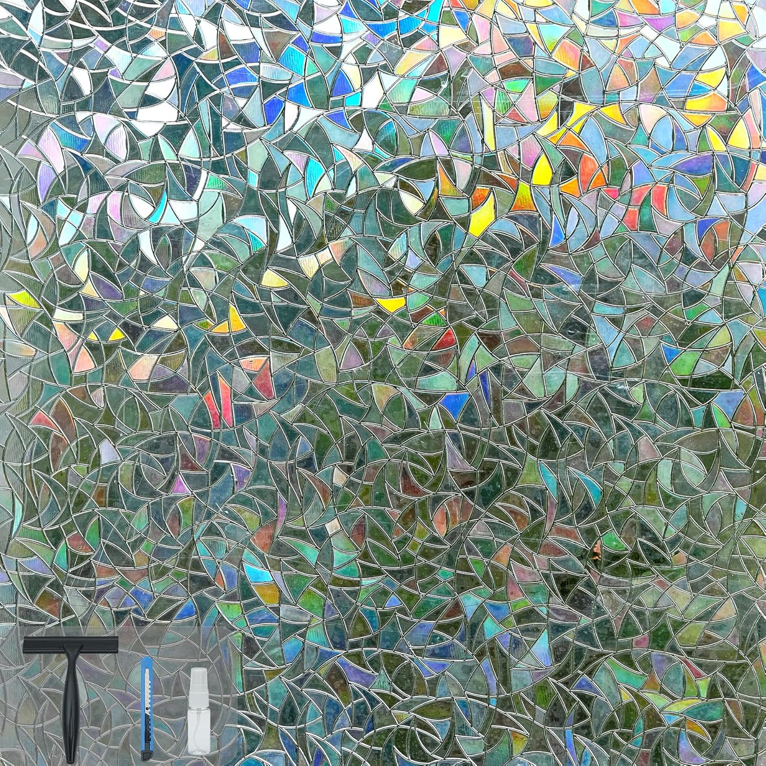 Rainbow Window Cling Privacy F – обзор и цена Home Decor Free Images