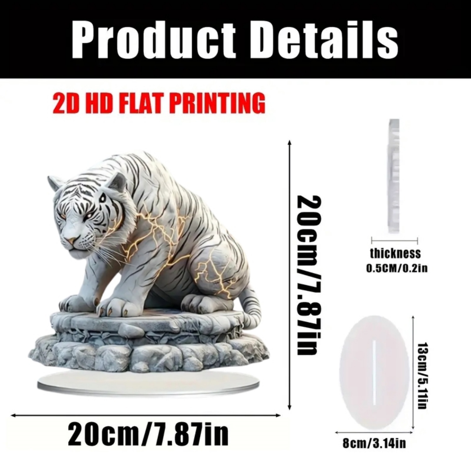 Two Tigers Statue,2D Flat Anim – обзор и цена Home Decor Unique Items