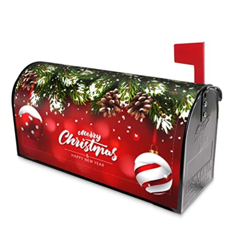 Christmas Mailbox Covers Ball  – обзор и цена Home Decor Game