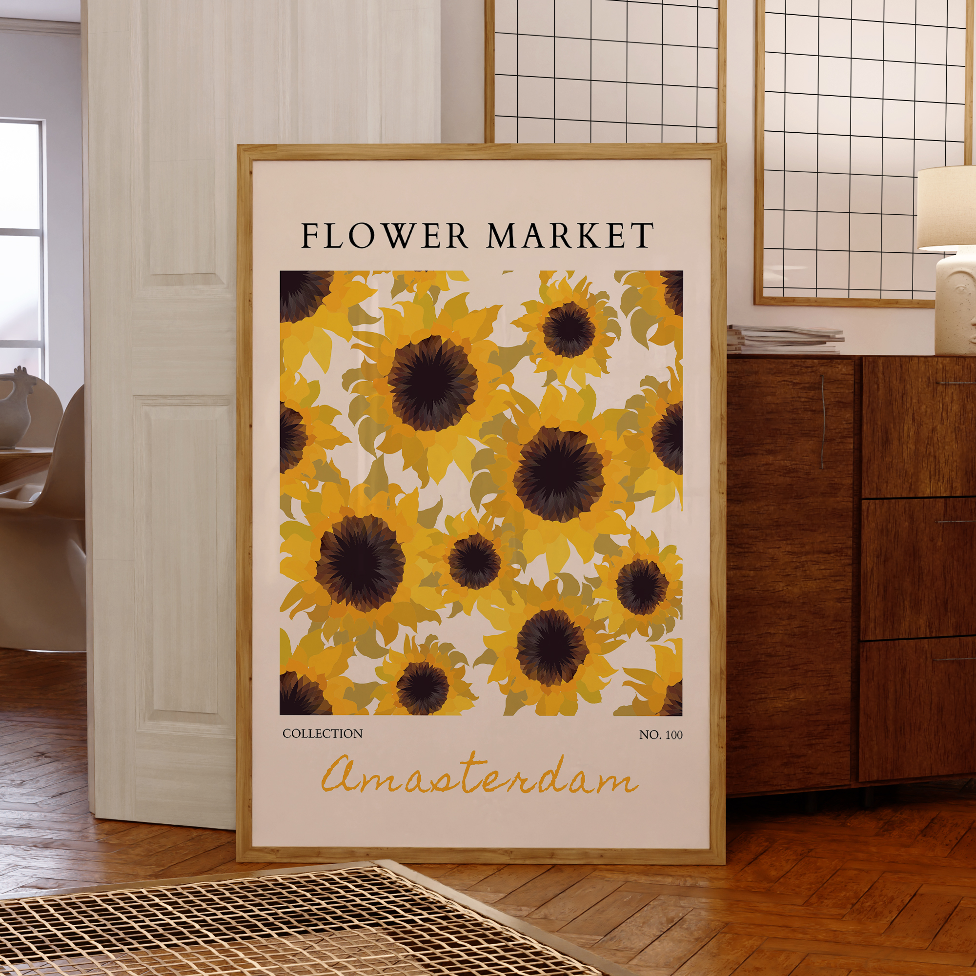 Modern Yellow Flowers Flower M – обзор и цена Home Decor Unique Items