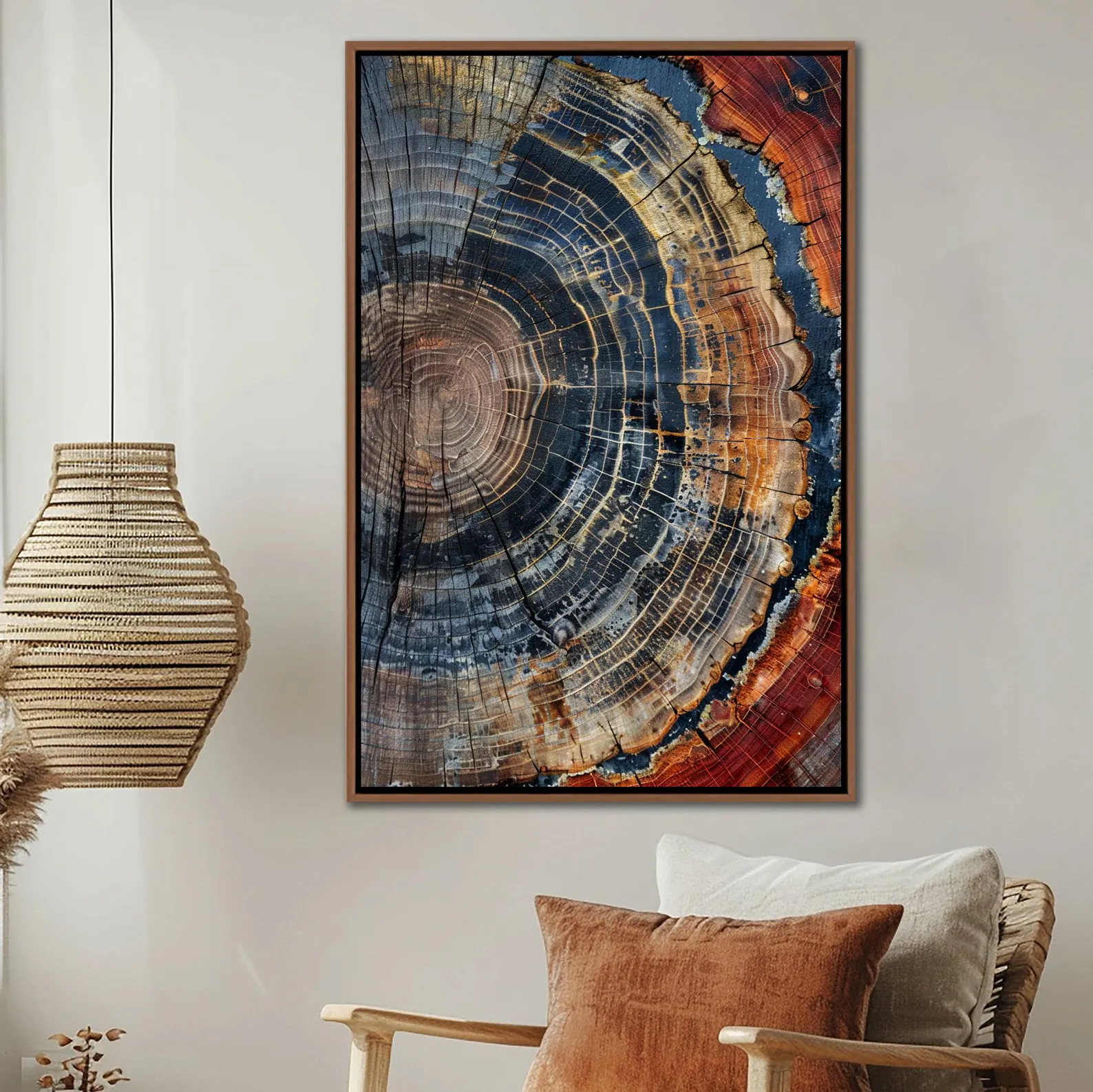 Tree Ring Framed Wall Art, Abs – обзор и цена Home Decor Tree