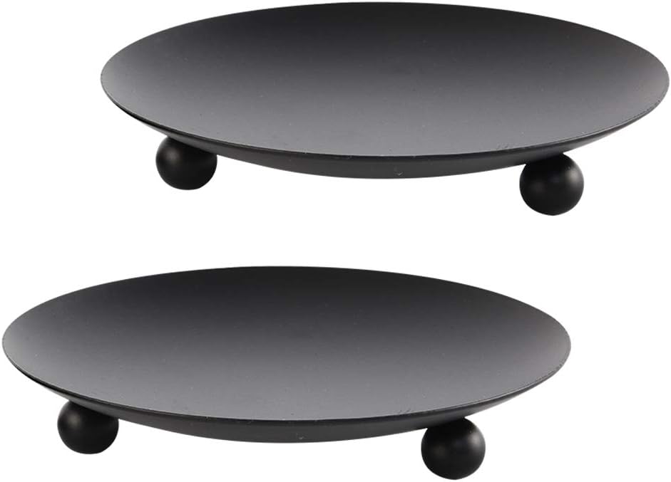 Set of 2 Black Iron Candle Pla – обзор и цена Home Decor Free Images