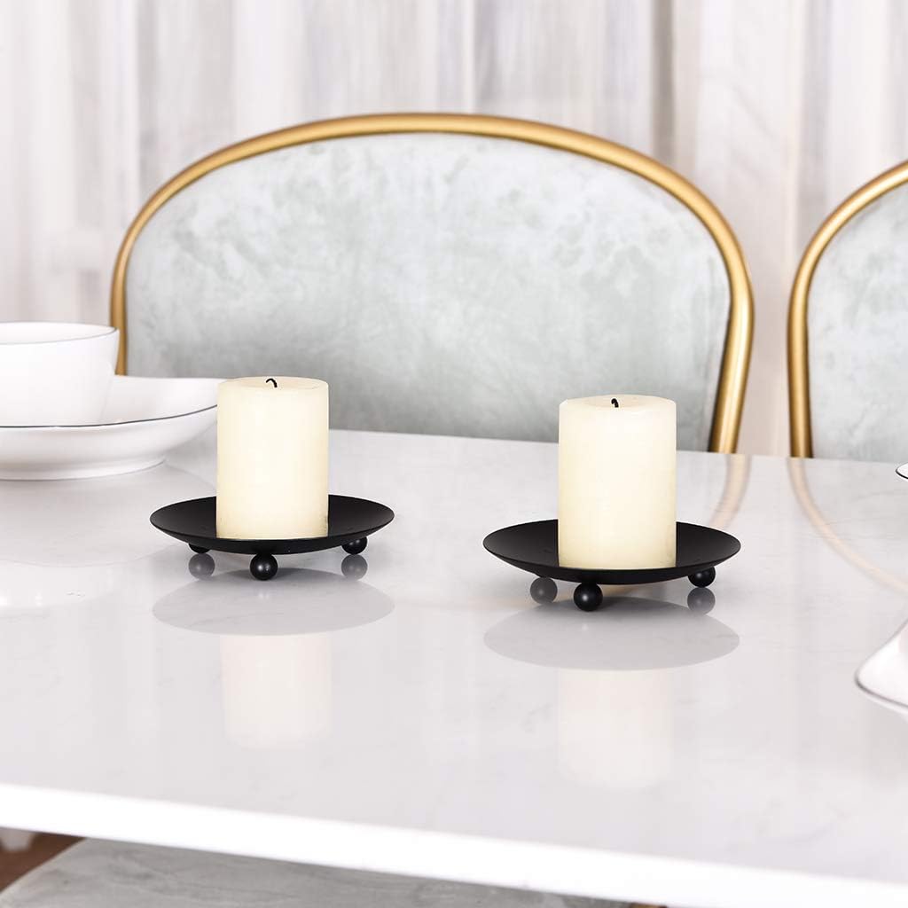 Set of 2 Black Iron Candle Pla – обзор и цена Home Decor Free Images