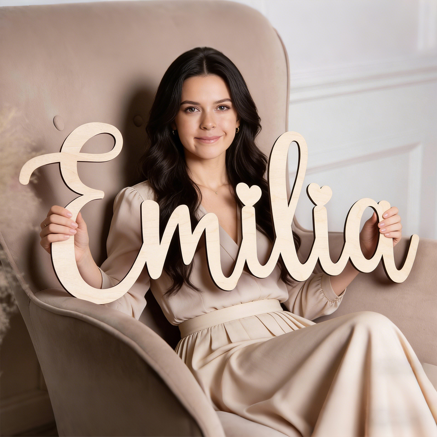1pc personalized custom wooden – обзор и цена Home Decor Com