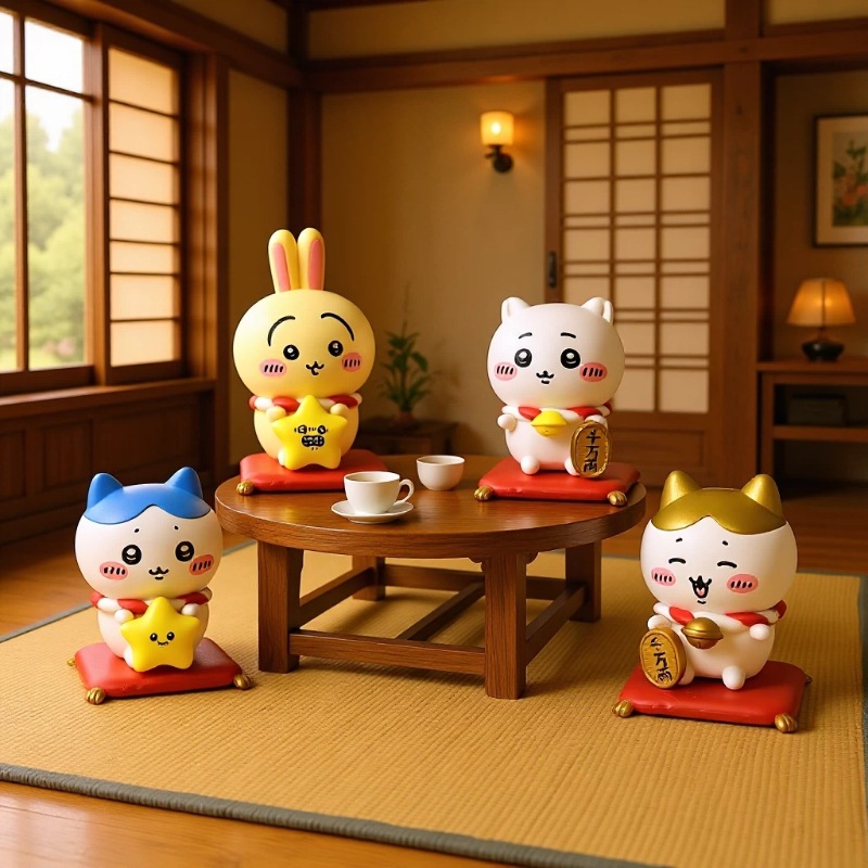 Kawaii CKW Lucky Cat Figurine  – обзор и цена Home Decor Unique Items