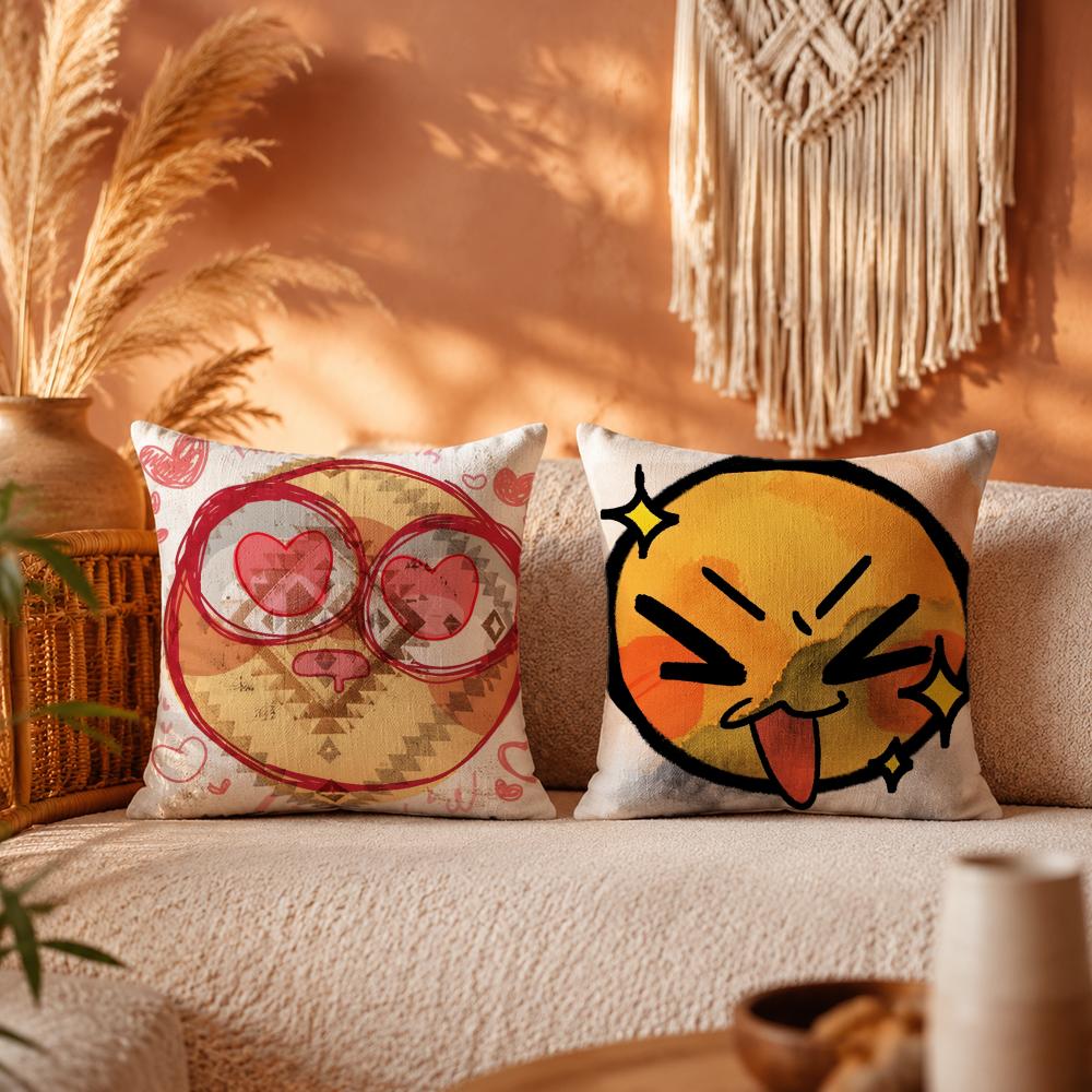 Cute AAdorable Yellow Emojied  – обзор и цена Home Decor Emoji