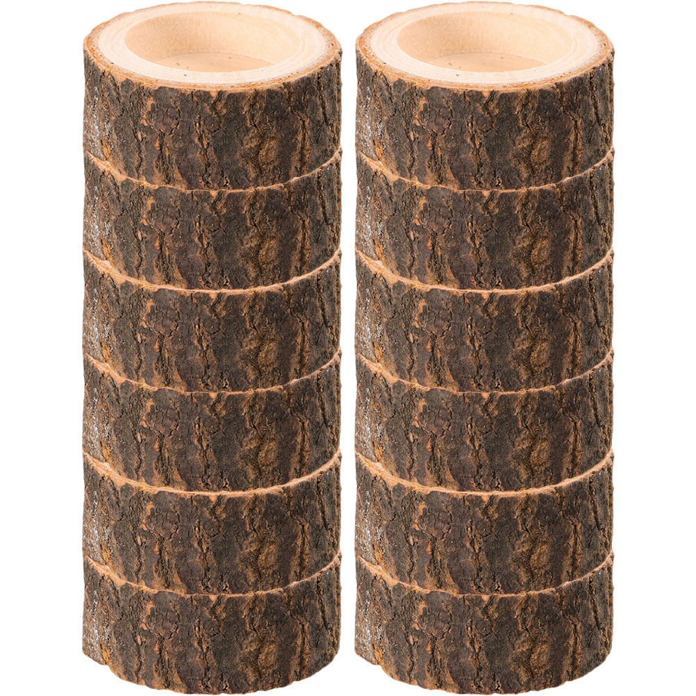 12Pcs Rustic Wood Votive Holde – обзор и цена Home Decor Tree