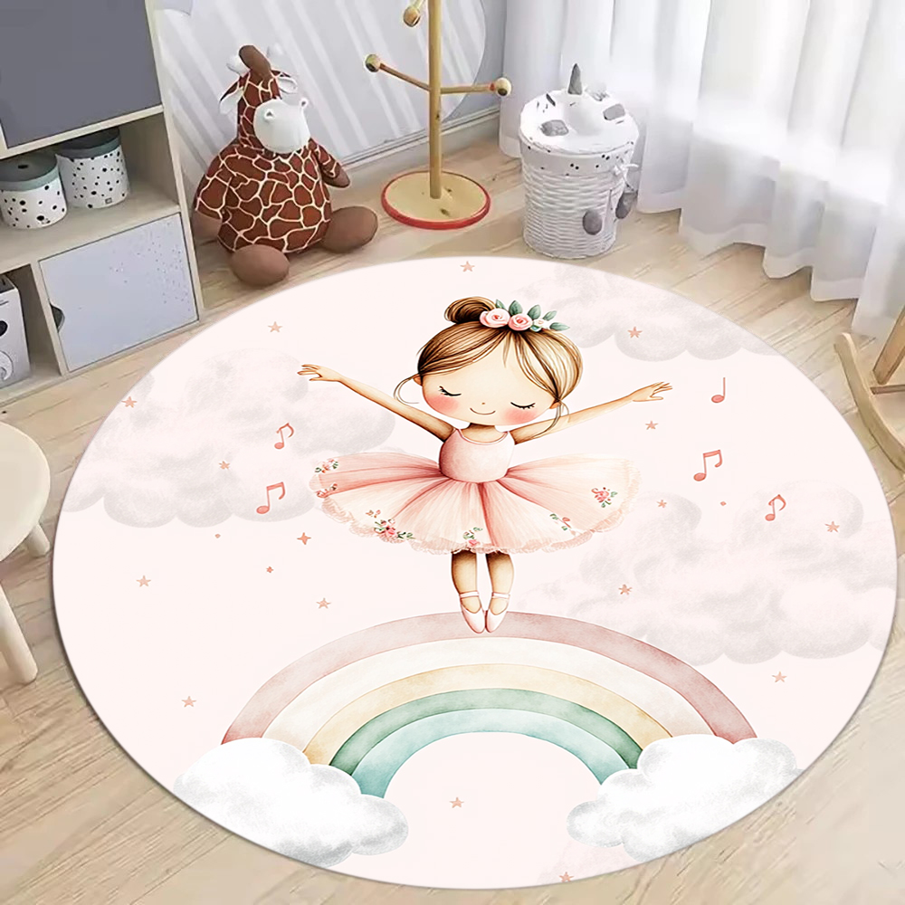 Ballerina Princess Round Carpe – обзор и цена Home Decor Retailers