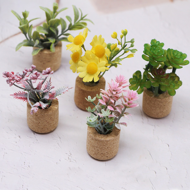 🛒1:12 Dollhouse Simulation Flo – обзор и цена Home Decor Flowers