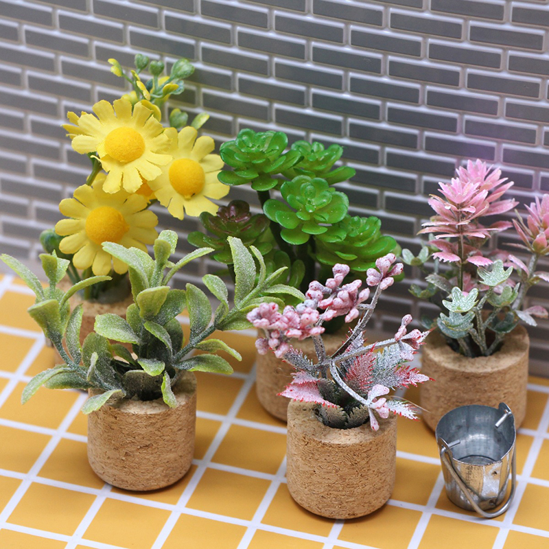 🛒1:12 Dollhouse Simulation Flo – обзор и цена Home Decor Flowers