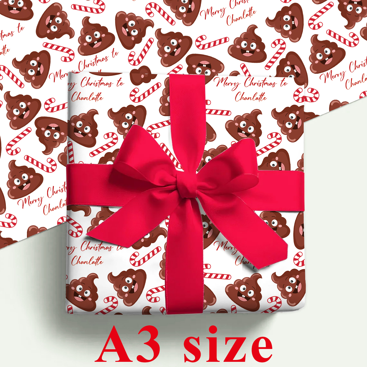 3pcs Custom Name Christmas Pap – обзор и цена Home Decor Emoji