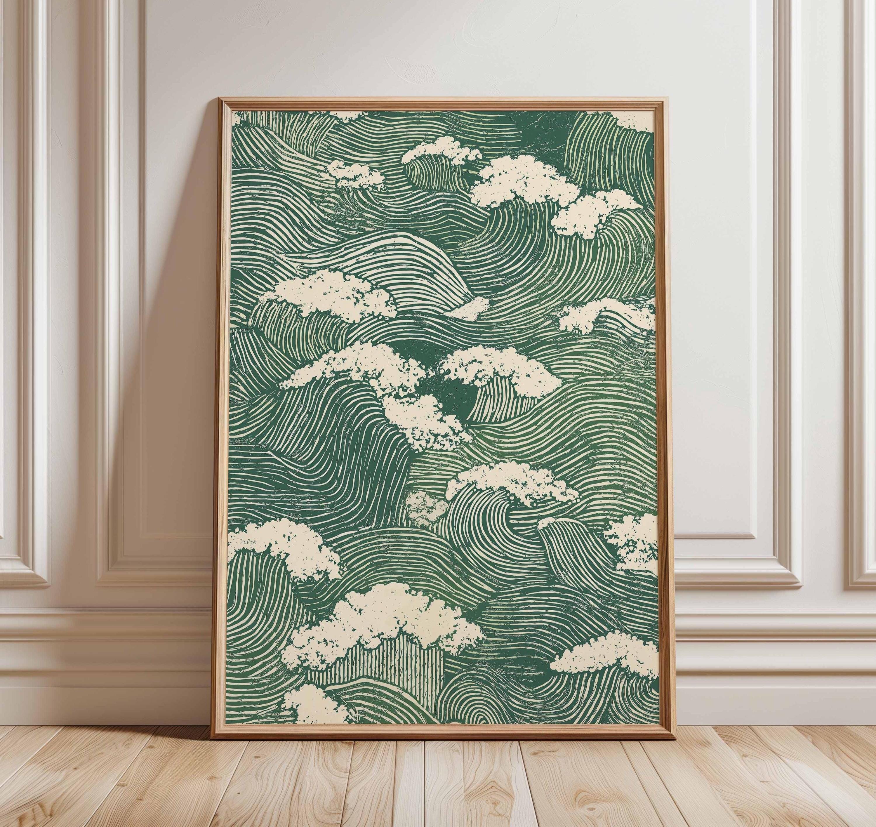 Japanese Crane Poster, Vintage – обзор и цена Home Decor Tree
