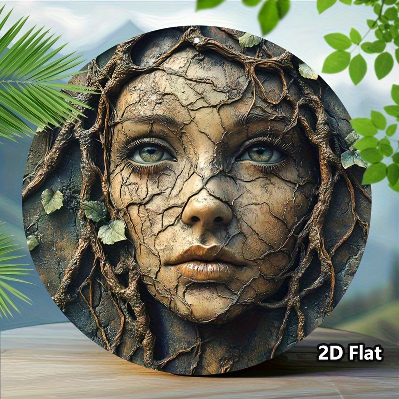 2D Flat, Vintage Aluminum Roun – обзор и цена Home Decor Tree
