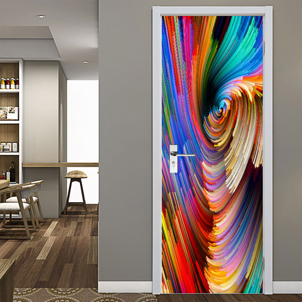3D PVC door stickers Self-adhe – обзор и цена Home Decor On Sale