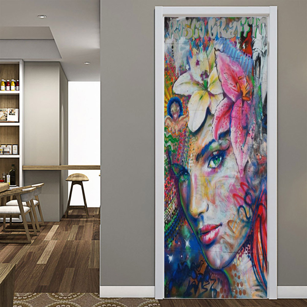 3D PVC door stickers Self-adhe – обзор и цена Home Decor On Sale