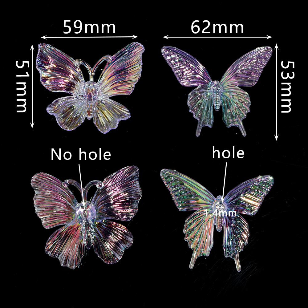 5pcs Acrylic Butterfly Gradien – обзор и цена Home Decor Unique Items