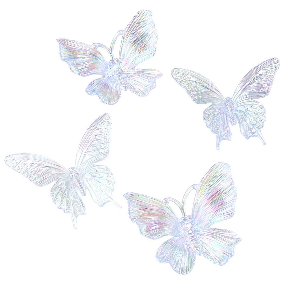 5pcs Acrylic Butterfly Gradien – обзор и цена Home Decor Unique Items