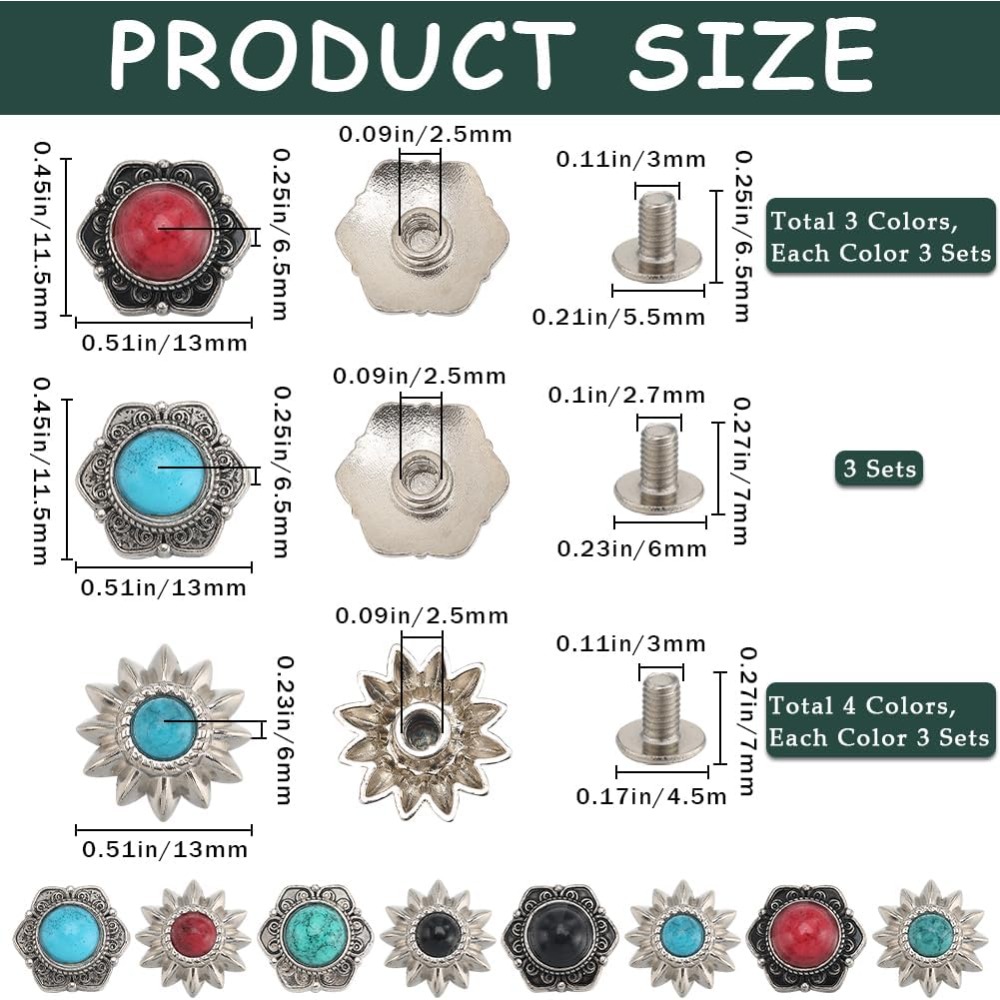 24 Sets 8 Styles Western Screw – обзор и цена Home Decor Flowers