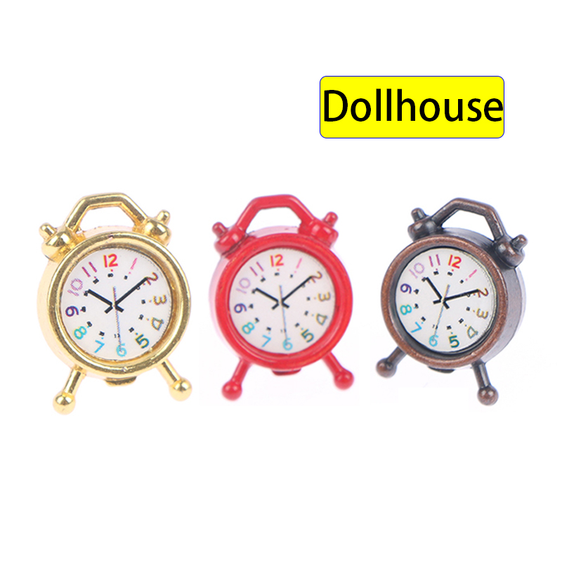 1PC 1:12 Scale Alarm Clock Dol – обзор и цена Home Decor Unique Items