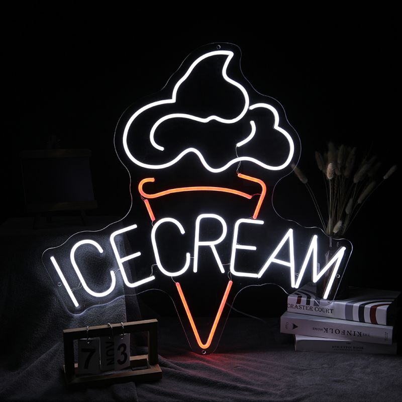 Ice Cream Neon Sign Home Decor – обзор и цена Home Decor Location