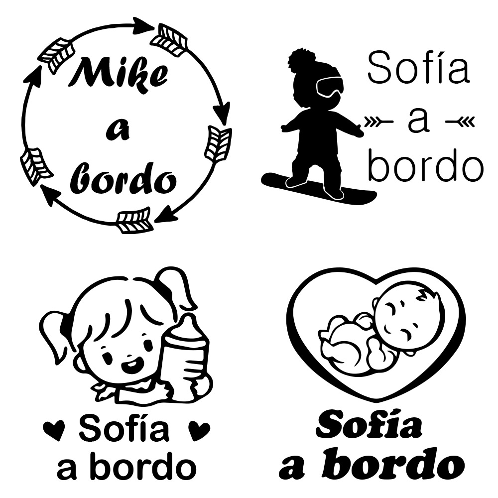 1pc Vinyl baby a bordo colorfu – обзор и цена Home Decor Unique Items