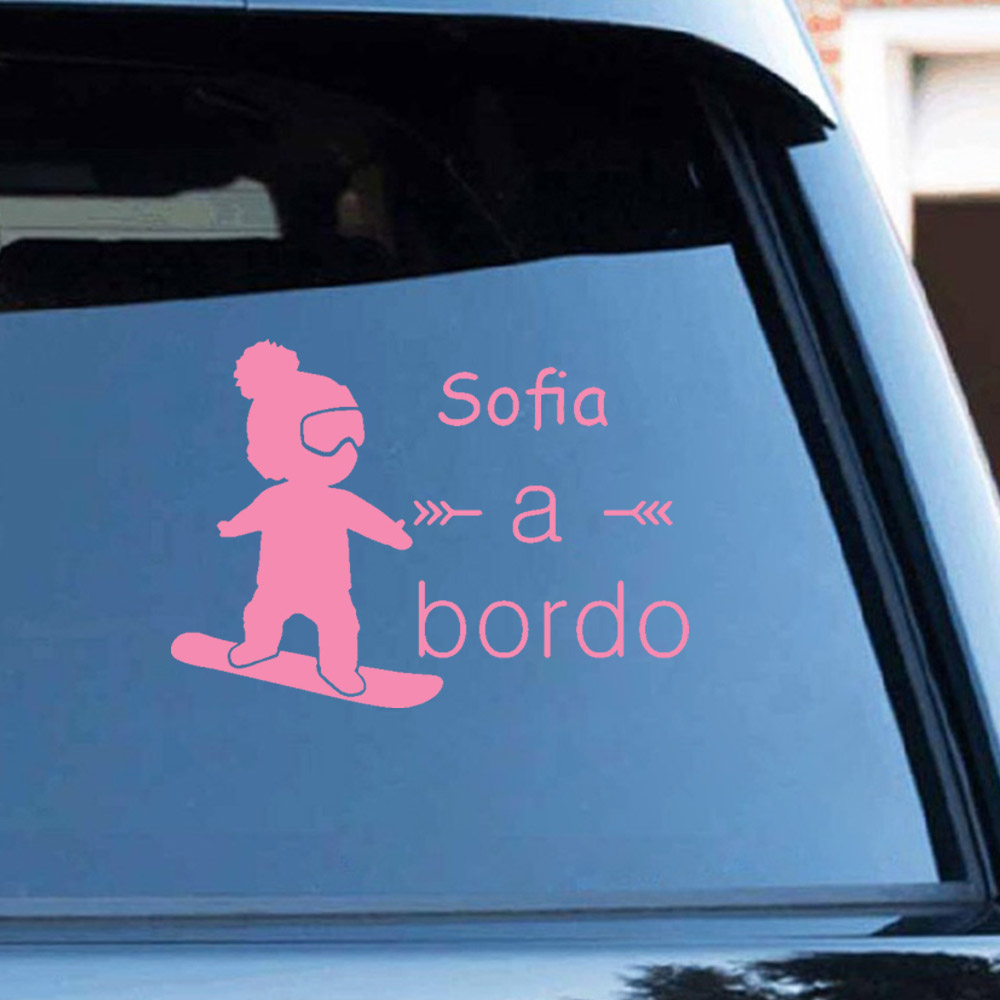 1pc Vinyl baby a bordo colorfu – обзор и цена Home Decor Unique Items