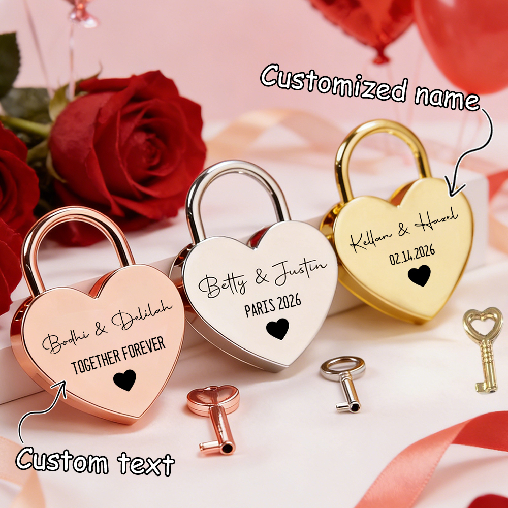 Custom Name Heart-Shaped Padlo – обзор и цена Home Decor Com