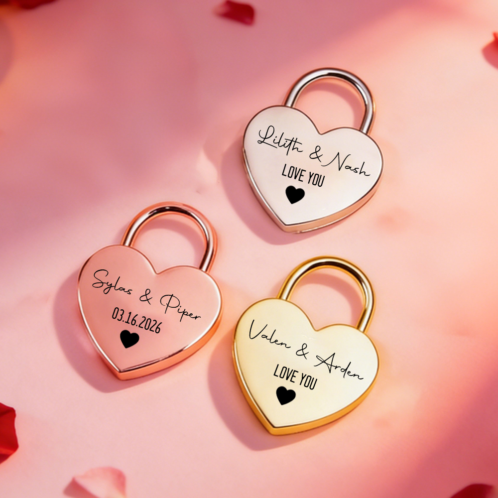 Custom Name Heart-Shaped Padlo – обзор и цена Home Decor Com