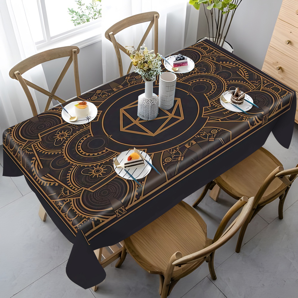 Steampunk Black Golden Gear Pa – обзор и цена Home Decor Com