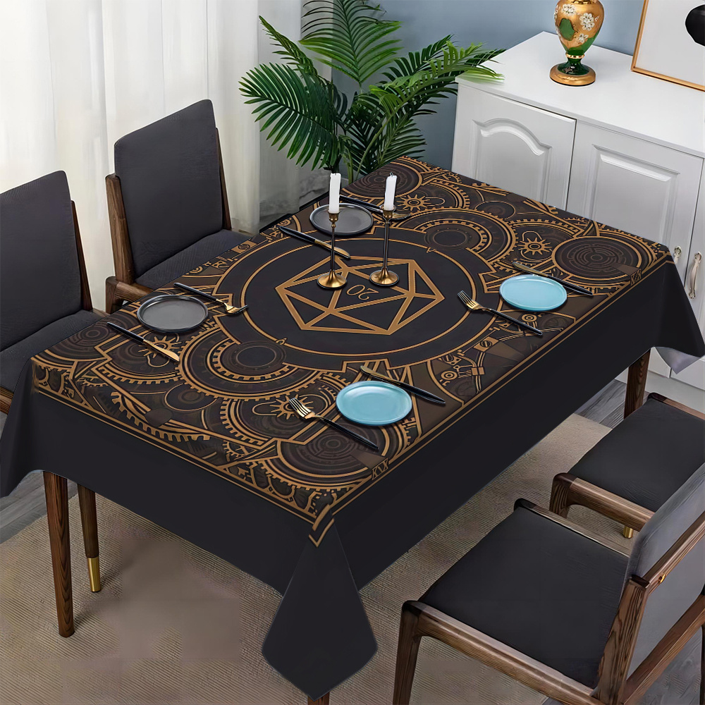 Steampunk Black Golden Gear Pa – обзор и цена Home Decor Com