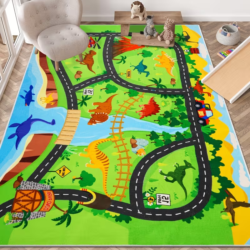 Dinosaur Traffic Roadmap Carpe – обзор и цена Home Decor Retailers
