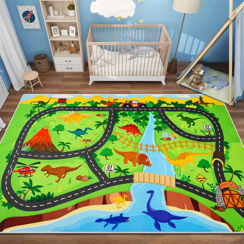 Dinosaur Traffic Roadmap Carpe – обзор и цена Home Decor Retailers