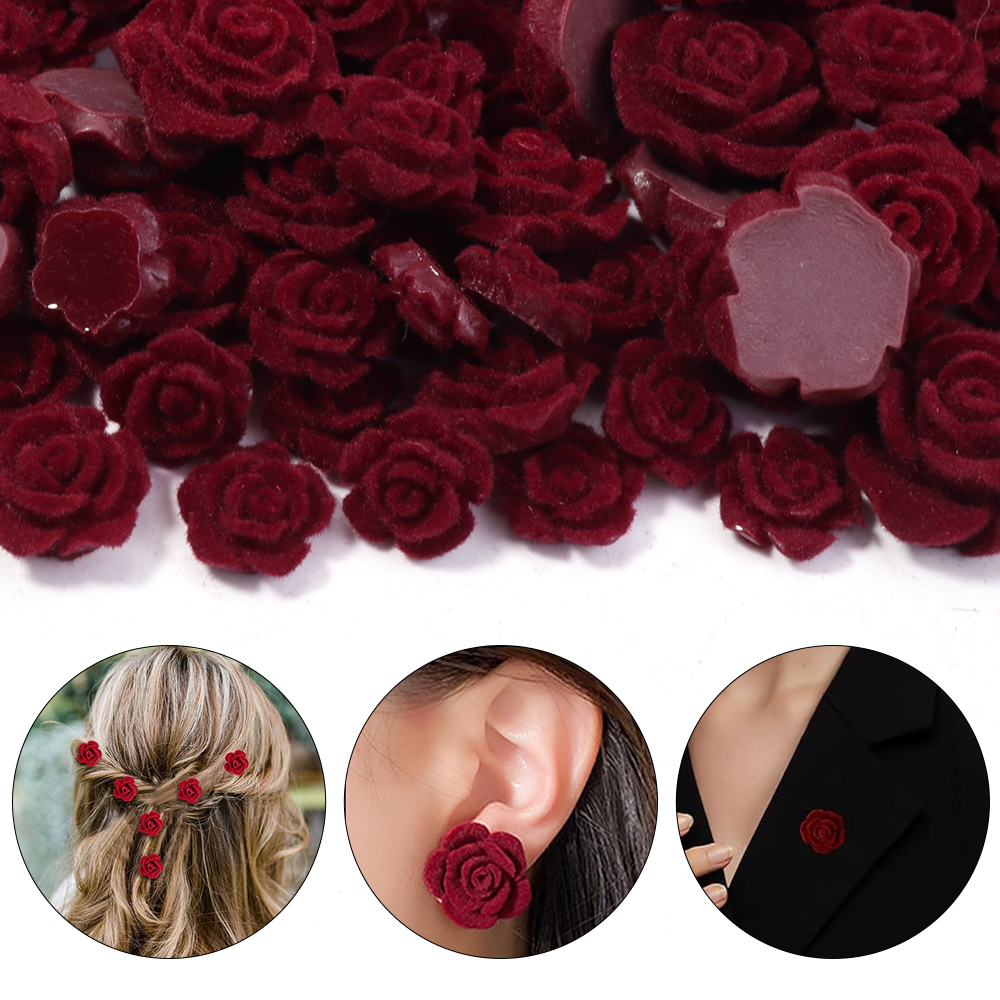 20pcs Resin Rose Flower Wine R – обзор и цена Home Decor Flowers