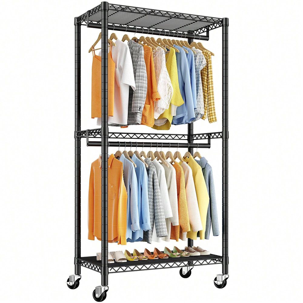 Heavy Duty Adjustable Metal Cl – обзор и цена Home Decor On Wheels