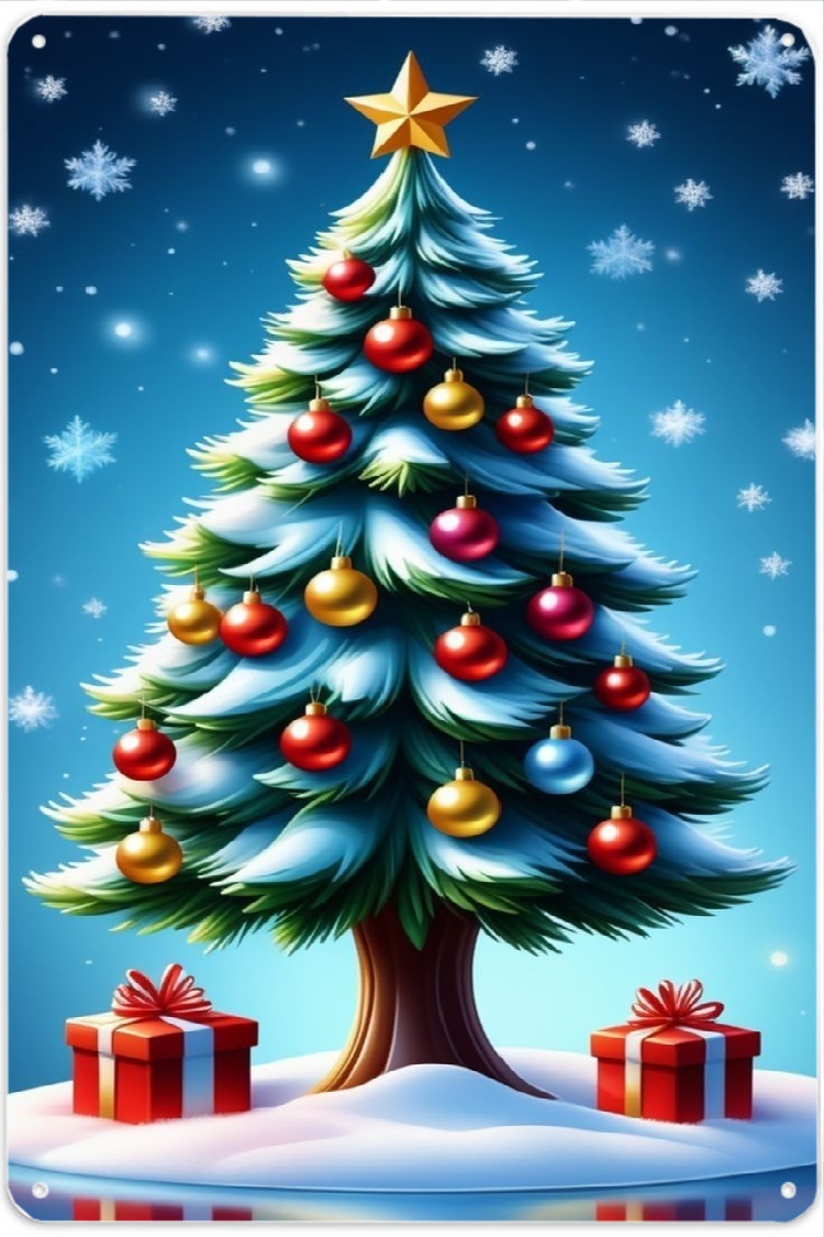 3D Flat, Christmas and Christm – обзор и цена Home Decor Tree