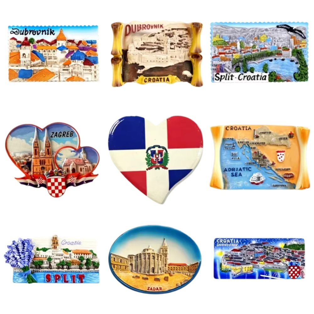 Croatia 3D Resin Fridge Magnet – обзор и цена Home Decor Zagreb