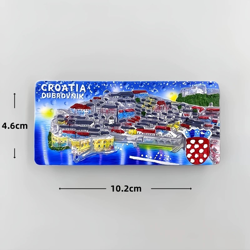 Croatia 3D Resin Fridge Magnet – обзор и цена Home Decor Zagreb