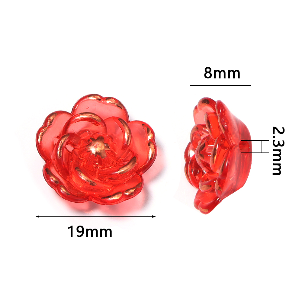 30pcs/lot Transparent Colorful – обзор и цена Home Decor Flowers
