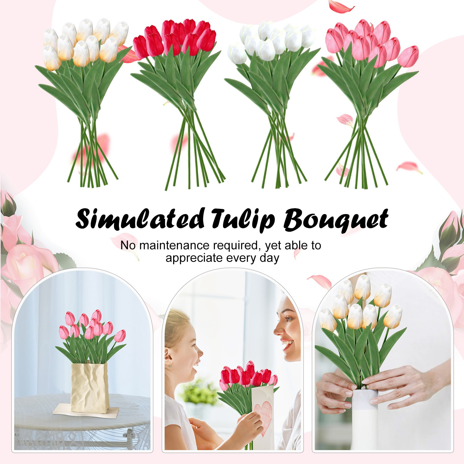 Spring Artificial Tulip Bouque – обзор и цена Home Decor Trend 2026